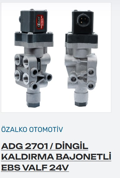 DINGIL KALDIRMA VENTILI DORSE 3 FISLI 463 084 0410
